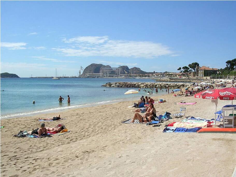 Blue Summer Vibes Apartment For 4P, Ac, Balcony, Parking, Beach At 50M, Spa Access -4 La Ciotat Zewnętrze zdjęcie