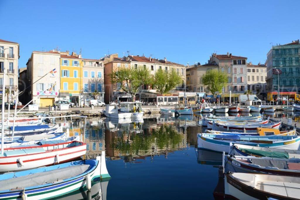 Blue Summer Vibes Apartment For 4P, Ac, Balcony, Parking, Beach At 50M, Spa Access -4 La Ciotat Zewnętrze zdjęcie